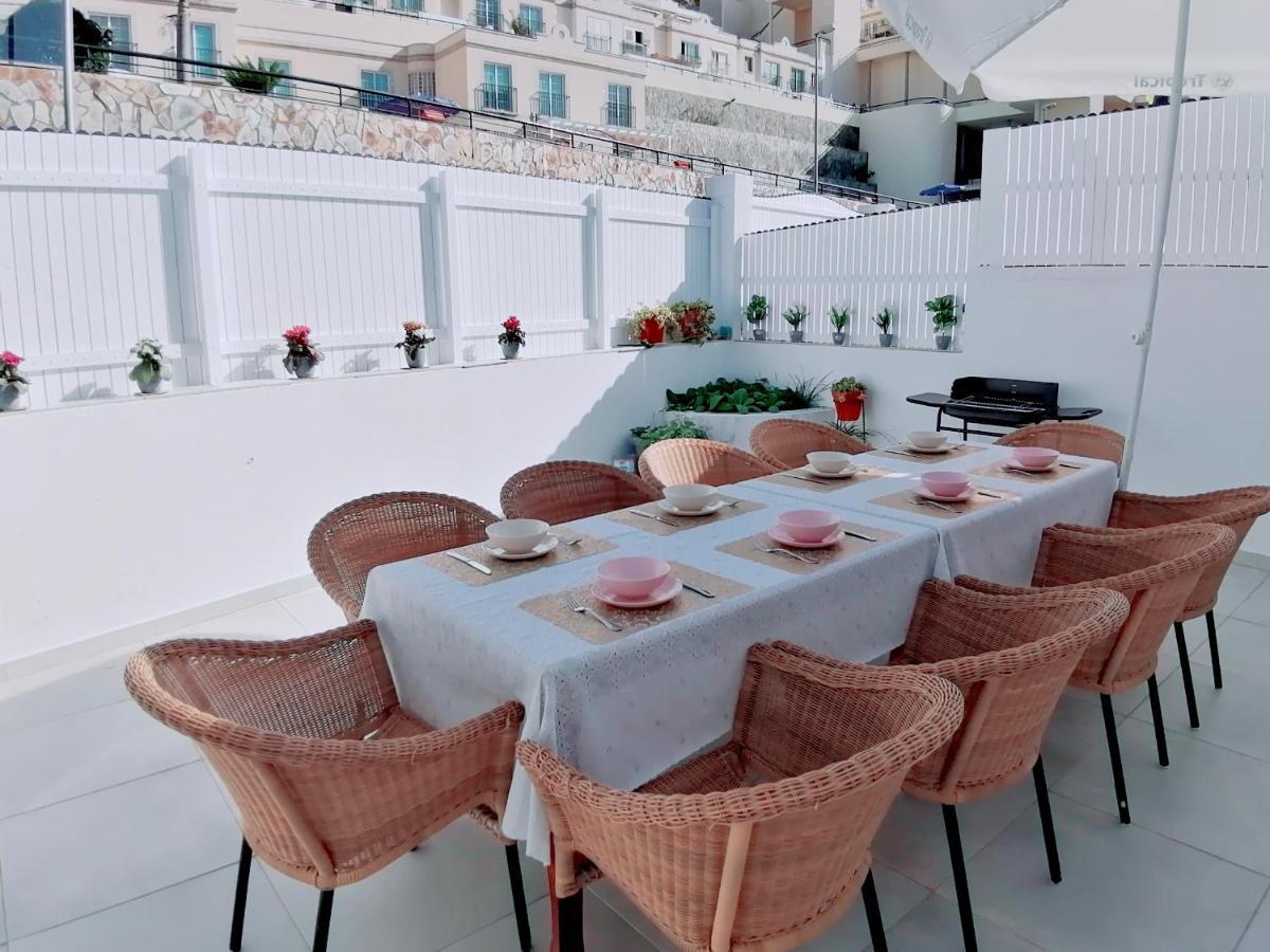 Big Villa Puerto Rico With Heated Saltwater Jacuzzi Pool & Bbq & Private Parking Puerto Rico (Gran Canaria) Exterior foto